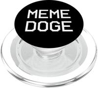 Meme Doge Hilarious Dank Memes Doggo Dog Meme Gift DOGE PopSockets PopGrip for MagSafe