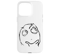 Meme Face Sketchbook raw loose messy Gen Z ironic meta Case for iPhone 15 Pro Max