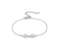 MeMeDIY Personalized Paw Print Bracelet for Women Engraved 1-5 Names Dog Cat Pet Paw Bracelet Adjustable Chain Dog Jewelry Memorial Gifts for Pet Lovers - A2