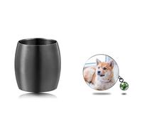 MeMeDIY Personalized Small Cremation Keepsake Stainless Steel Urns Jar for Human Ashes or Pet Ashes Memorial Ashes Holder with Picture and Engraving Birthstones (Color Photo Birthstones)