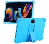MEMELOKA Cover for TCL Tab NXTpaper 11 Plus 11.5 Inches, Shockproof Soft Silicone Protective Case with Stand [Drop Protection], Blue