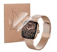 MEMELOKA Ice Watch Smart SQ 2.0 Carrée 1.7 Inch Screen Protector, 3 Pieces HD Anti-Scratch Flexible TPU Protective Film, Touch Sensitive and Bubble Free with Alignment Frame