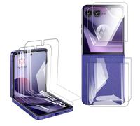 MEMELOKA Pack of 4 Screen Protectors for Motorola Razr 70 Ultra, High-Resolution Scratch-Resistant TPU Protective Film, Suitable for Indoor and Outdoor Use, Protects the Screen and Offers High