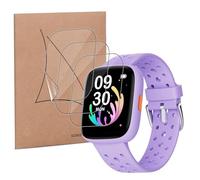 MEMELOKA Screen Protector for BIGGERFIVE Brave 2 1.8 Inches, 3 Pieces HD Anti-Scratch Flexible TPU Protective Film, Touch Sensitive and Bubble Free with Alignment Frame