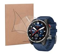 MEMELOKA Screen Protector for Garmin Quatix 8 Pro, [Pack of 3] HD Anti-Scratch Flexible Soft TPU Film with Mounting Frame, High Sensitivity and Bubble-Free Screen Protector