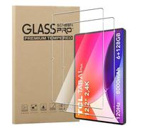 MEMELOKA Screen Protector for TCL TAB A1 Plus 12.2 Inch, Pack of 2, High Sensitivity, Anti-Bubble, Anti-Fingerprint, 9H Hardness, Anti-Scratch, Tempered Glass Screen Protector