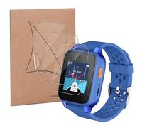 MEMELOKA T amily Watch MT46 Screen Protector, 3 Pieces HD Anti-Scratch Flexible TPU Protective Film, Touch Sensitive and Bubble Free with Alignment Frame