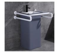 MEMEM Bathroom handrailToilet Handles for Elderly Heavy Duty, Bathroom Sink Handrails Grab Bar for Seniors, Handicap and Disabled, for Nursing Homes/Bars/Home/Hotels(White)