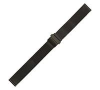 MEMEM Watchbandstainless Steel Woven Watch Strap 16mm 18mm 20mm 22mm Watch Band Universal watchband Bracelet(Black,18mm)