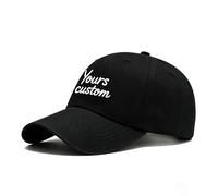 mememom Personalised Baseball Caps with Name Text Logo, Baseball Caps for Mens with Adjustable Buckle,Personalised Caps for Adults,Custom Embroidery Hats for Golf Running Sports Outdoor