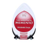 Memento Dew Drop Ink Pads Tsukineko Dew Drop Pad, Rhubarb Stalk