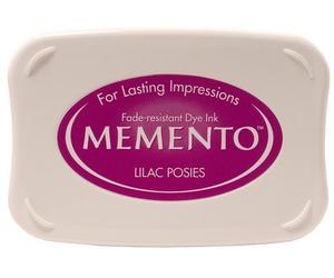 Memento Luxe Tsukineko Mixed Media Ink Pad, Lilac Posies by Memento Luxe