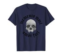 Memento Mori, Amor Fati - Dark Stoic Gothic Art T-Shirt