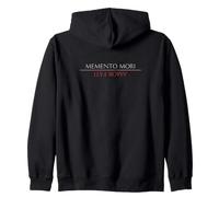 Memento Mori Amor Fati Stoic Philosophy Zip Hoodie