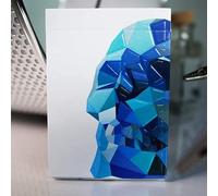 SOLOMAGIA Memento Mori Blue Playing Cards - Card Games - Magic Tricks and Magic