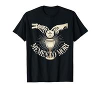 Memento Mori Catholic Crucifix Traditional Latin Mass Skull T-Shirt