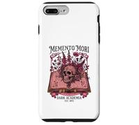 Memento Mori Dark Academia Skull Flowers Vintage Book Gothic Case for iPhone 7 Plus/8 Plus