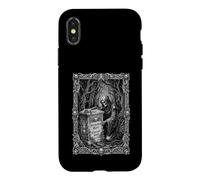 Memento Mori Eternal Dust Gothic Skeletal Reaper Grave Art Case for iPhone X/XS