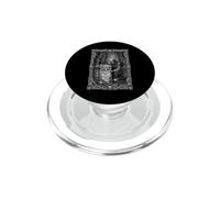 Memento Mori Eternal Dust Gothic Skeletal Reaper Grave Art PopSockets PopGrip for MagSafe