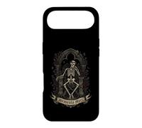 Memento Mori Gothic Skeleton on Throne with Roses and Thorns Case for iPhone Air