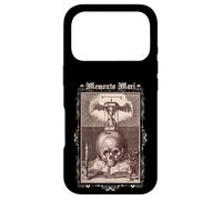 Memento Mori Gothic Skull Hourglass Witch Dark Academy Case for iPhone 17 Pro