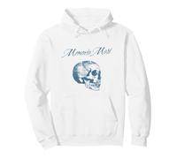 Memento Mori Inspirational Latin Quote On Mortality Pullover Hoodie