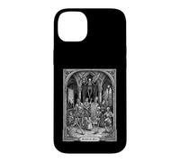 Memento Mori Medieval Engraving of the Danse Macabre Case for iPhone 14 Plus