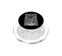 Memento Mori Medieval Engraving of the Danse Macabre PopSockets PopGrip for MagSafe