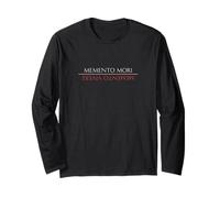 Memento Mori Memento Vivere Stoic Philosophy Long Sleeve T-Shirt