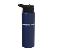 Memento Mori | Remember Your Mortality | Dark Reminder Stainless Steel Insulated Water Bottle
