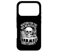 Memento Mori Skull Hourglass Dark Humor Gothic Case for iPhone 17 Pro