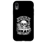 Memento Mori Skull Hourglass Dark Humor Gothic Case for iPhone XR