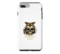 Memento Mori Skull Latin Stoic Dark Academia Art Case for iPhone 7 Plus/8 Plus