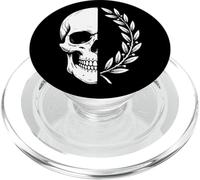 Memento Mori Skull Laurel Stoic Gothic Dark Art PopSockets PopGrip for MagSafe