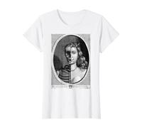 Memento Mori Stoicism Philosophy Philosopher Memento Mori Value Graphic T-Shirt, Women, White, L