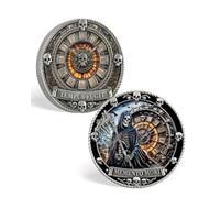 Memento Mori Tempus Fugit Coin - The Mortal Clock Memento Vivere Coin
