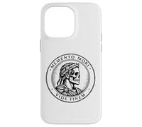 Memento Mori Vide Finem Stoic Skull Roman Art Case for iPhone 14 Pro Max