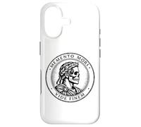 Memento Mori Vide Finem Stoic Skull Roman Art Case for iPhone 17