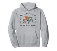 Memento Vivere Amor Fati Memento Mori Stoic Muse Pullover Hoodie