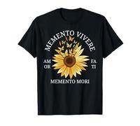 Memento Vivere Motivational Latin Quote T-Shirt