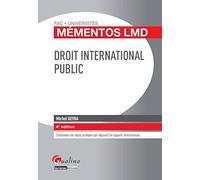 Mémentos LMD - Droit international public de Deyra Michel (16 juillet 2014) Broché