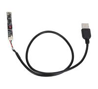 MEMEWOCA 1 MP Camera Module with 2.8mm Fixed Focus Lens, USB 2.0 Webcam Board, 66° Wide Field of View HD Camera Board with USB Cable for Face Recognition, Drones, Robotics