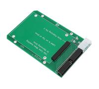 MEMEWOCA 2.5in to 3.5in SATA HDD SDD 44Pin IDE Converter Card, Secure Transfer PCB Hard Disk Adapter, IDE 44pin Hard Disk Case Enclosure Converter for PC, Easy Installation with Screws and