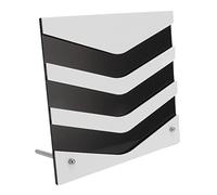 MEMEWOCA Acrylic Coffee Capsule Board, Coffee Pod Storage Rack for Green Mountain, Holds 21 Capsules, Space Saving Organizer with Dual Access for Kitchen Countertop