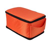 MEMEWOCA Large Disassemble SLR Camera Liner Bag, Camera Inner Case with Padded Insert, Customizable Partition for Mirrorless and DSLR Cameras with Shockproof (Orange)