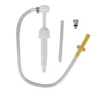 MEMEWOCA Marine Lower Unit Gear Oil Pump, Manual Oil Extractor Pump for Outboard Gearbox, Fits 3/8in x 16 Thread Plugs with Metric Adapter for Evinrude MerCruiser