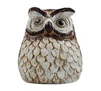 Memeyou Hide a Key Outdoor Key Hiders Waterproof Key Safe Storage Lock Box For Outside Yard Garden Ornament Large Size Design House Spare Holder Owl