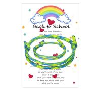 MEMFALL First Day of School Bracelet Back to School Gifts Mommy and Me Bracelets First Day of School Gifts, ADJUSTABLE, Alloy, no gemstone