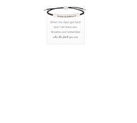 MEMFALL Remember Who The You Are Bracelet Motivational Bracelet for Women Message Engraved Bracelets Jewelry for Sisters Friends, ADJUSTABLE, Alloy, no gemstone