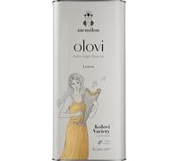 Memilon Olovi Premium Greek Extra Virgin Olive Oil 5L, Lesvos - 100% Rare Kolovi Variety from Plomari | Ultra Low Acidity 0.3%, High Phenolic & Cold Pressed | Fresh Harvest 2025/2026 - Family Mill